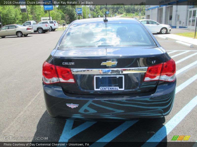 Blue Ray Metallic / Jet Black 2016 Chevrolet Cruze Limited LT