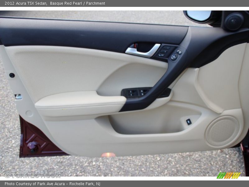 Basque Red Pearl / Parchment 2012 Acura TSX Sedan