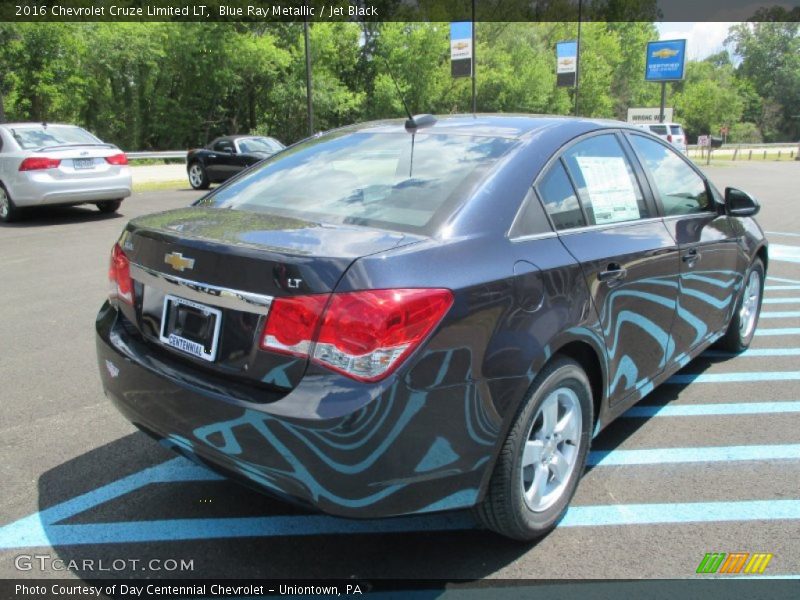 Blue Ray Metallic / Jet Black 2016 Chevrolet Cruze Limited LT