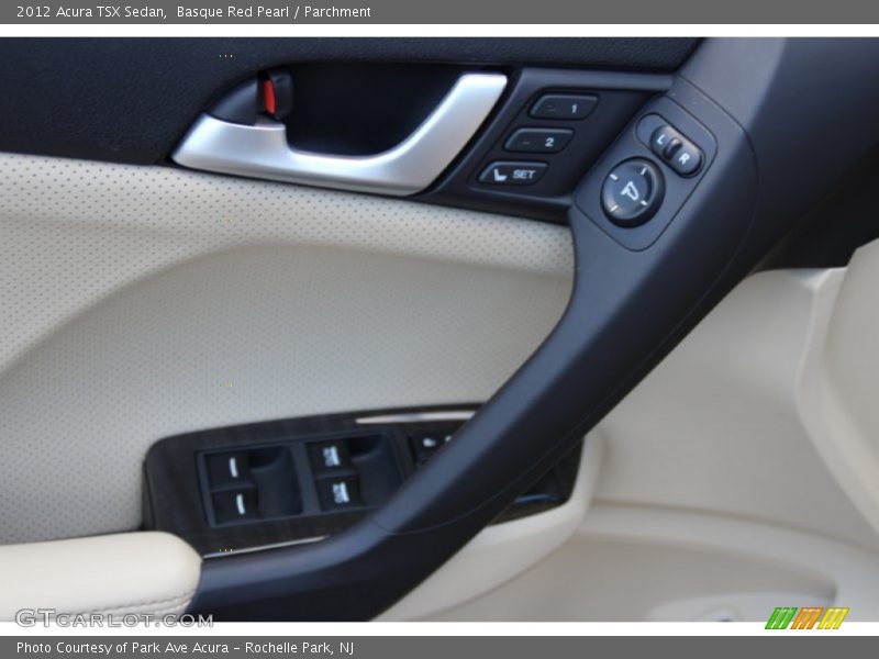 Basque Red Pearl / Parchment 2012 Acura TSX Sedan