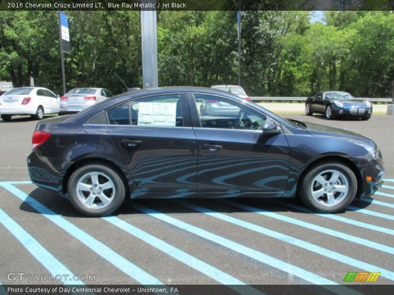 Blue Ray Metallic / Jet Black 2016 Chevrolet Cruze Limited LT