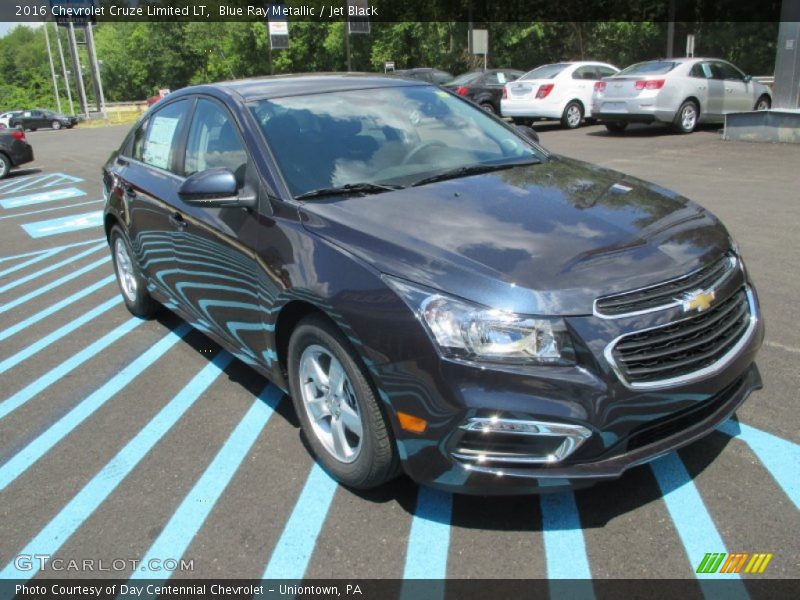 Blue Ray Metallic / Jet Black 2016 Chevrolet Cruze Limited LT