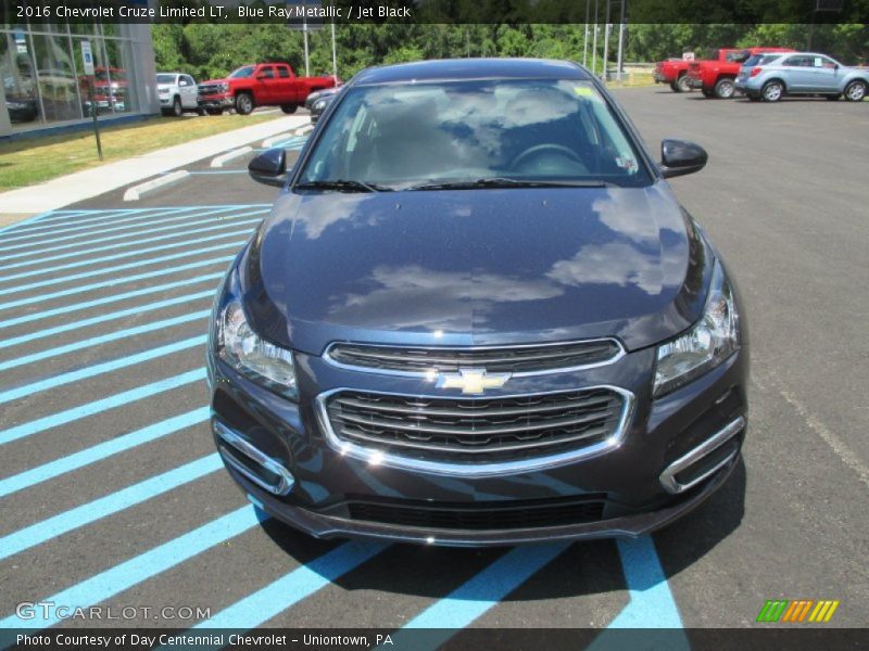 Blue Ray Metallic / Jet Black 2016 Chevrolet Cruze Limited LT