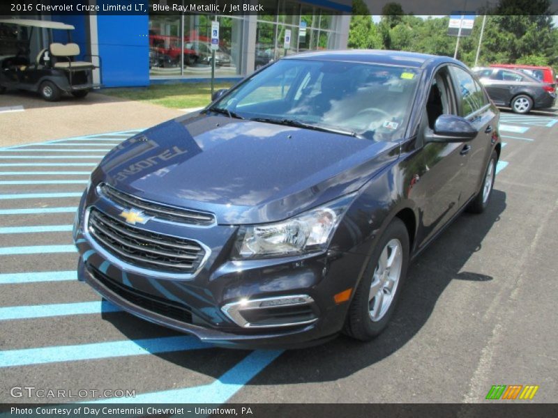 Blue Ray Metallic / Jet Black 2016 Chevrolet Cruze Limited LT