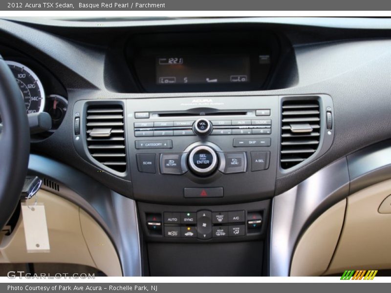 Basque Red Pearl / Parchment 2012 Acura TSX Sedan