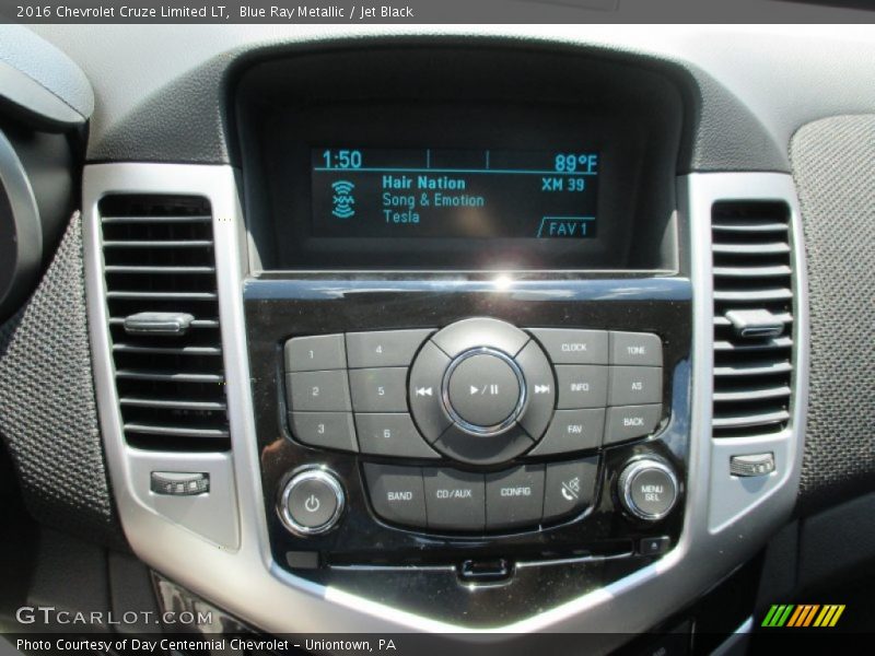 Blue Ray Metallic / Jet Black 2016 Chevrolet Cruze Limited LT