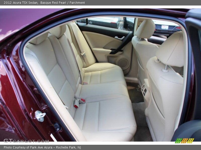 Basque Red Pearl / Parchment 2012 Acura TSX Sedan