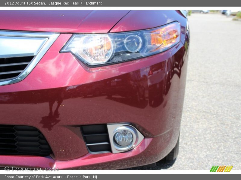 Basque Red Pearl / Parchment 2012 Acura TSX Sedan