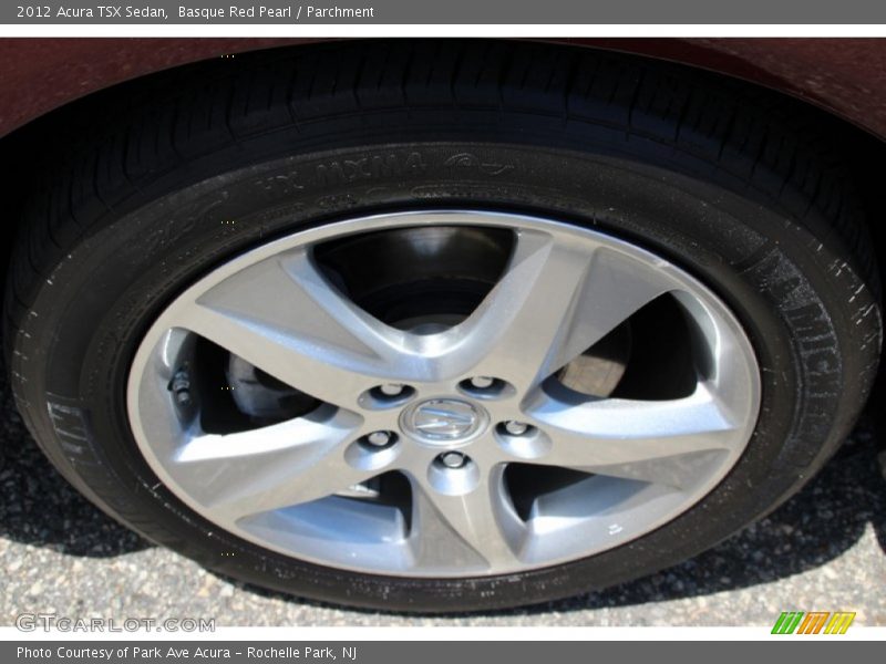 Basque Red Pearl / Parchment 2012 Acura TSX Sedan