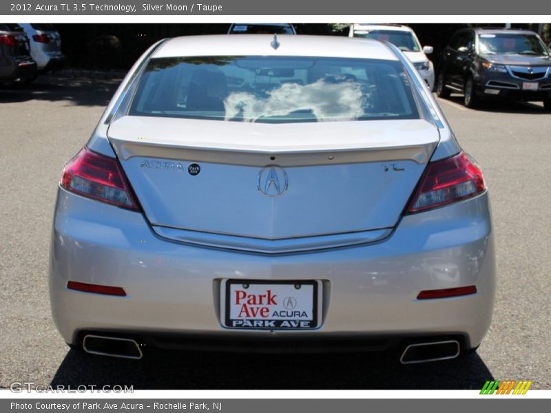Silver Moon / Taupe 2012 Acura TL 3.5 Technology