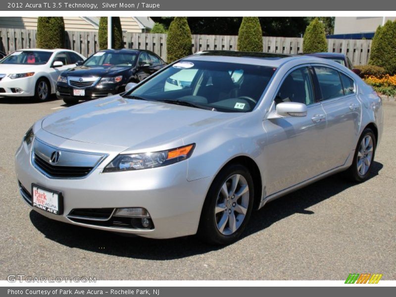 Silver Moon / Taupe 2012 Acura TL 3.5 Technology