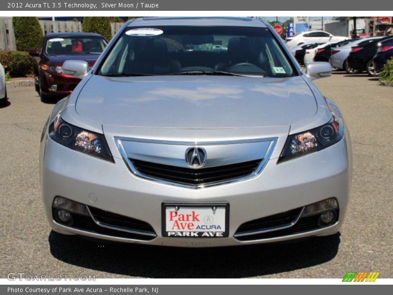 Silver Moon / Taupe 2012 Acura TL 3.5 Technology