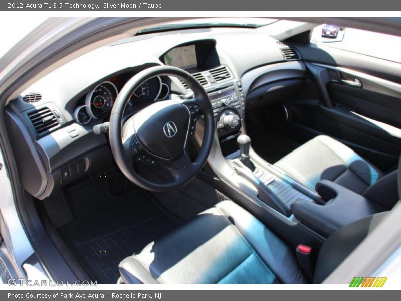 Silver Moon / Taupe 2012 Acura TL 3.5 Technology