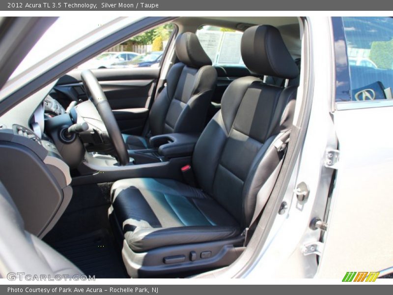 Silver Moon / Taupe 2012 Acura TL 3.5 Technology