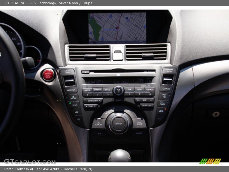 Silver Moon / Taupe 2012 Acura TL 3.5 Technology