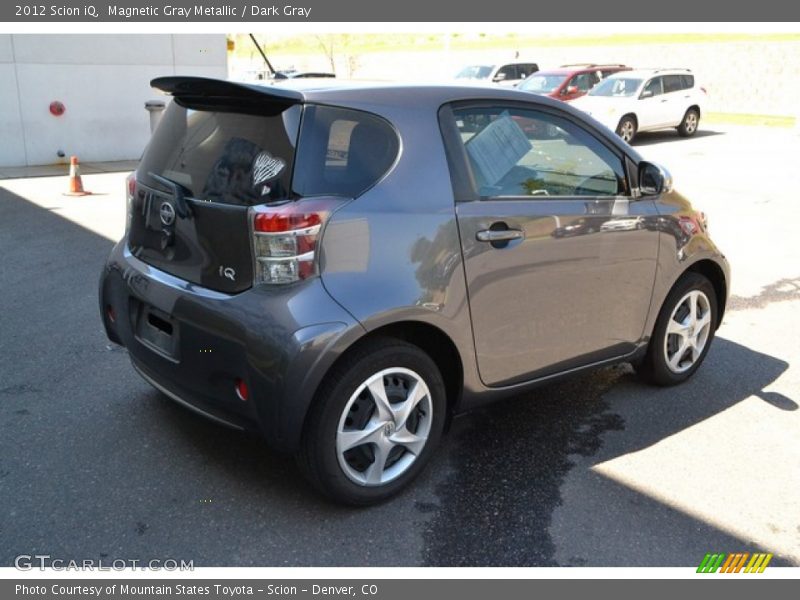 Magnetic Gray Metallic / Dark Gray 2012 Scion iQ