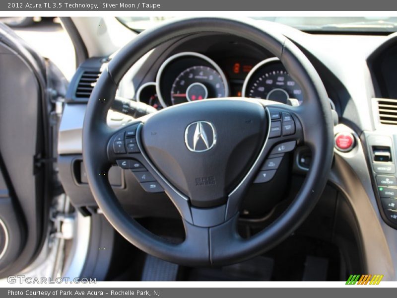 Silver Moon / Taupe 2012 Acura TL 3.5 Technology