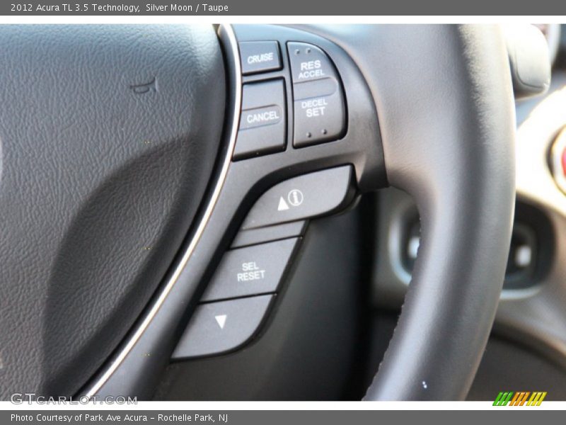 Silver Moon / Taupe 2012 Acura TL 3.5 Technology