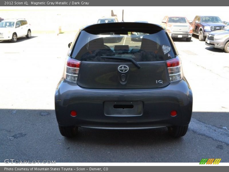 Magnetic Gray Metallic / Dark Gray 2012 Scion iQ