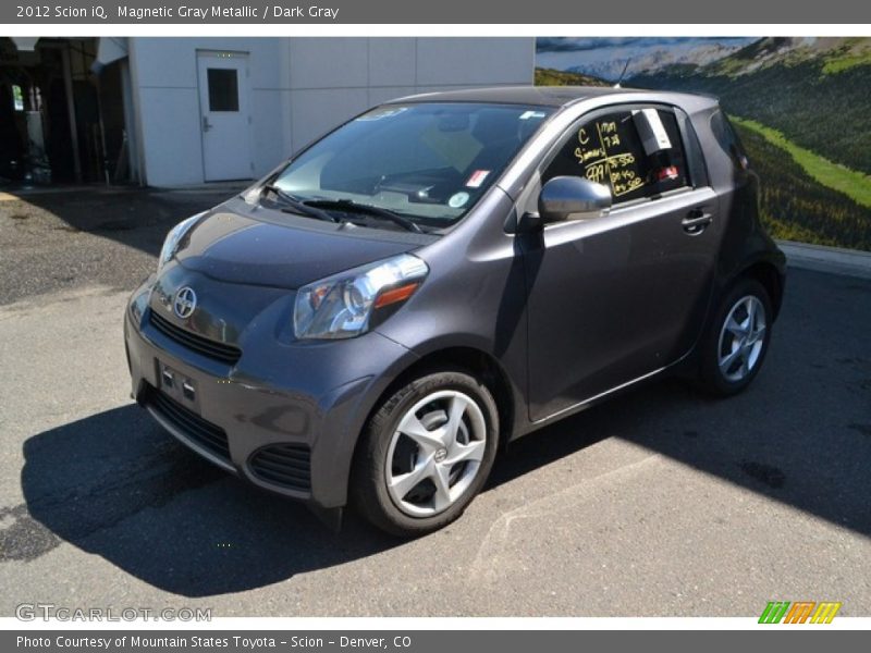 Magnetic Gray Metallic / Dark Gray 2012 Scion iQ