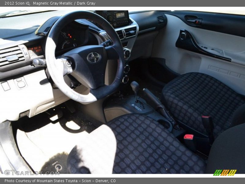 Magnetic Gray Metallic / Dark Gray 2012 Scion iQ