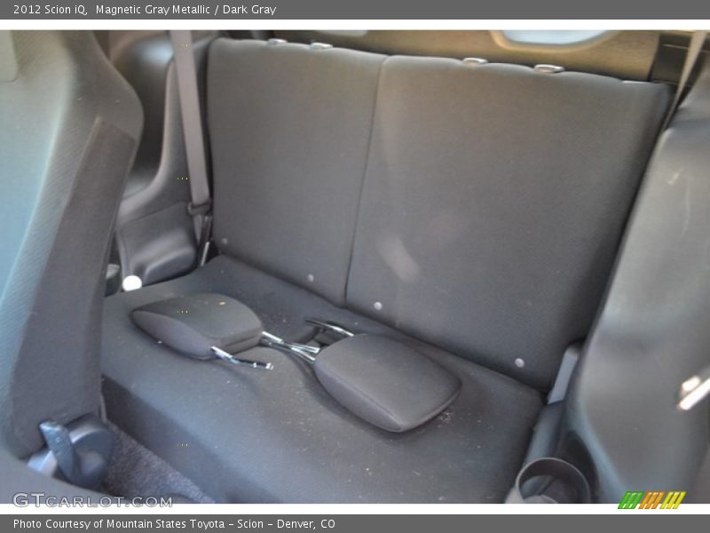 Magnetic Gray Metallic / Dark Gray 2012 Scion iQ