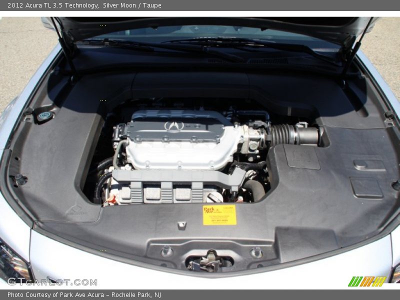 Silver Moon / Taupe 2012 Acura TL 3.5 Technology