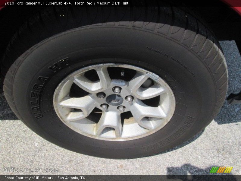 Torch Red / Medium Dark Flint 2010 Ford Ranger XLT SuperCab 4x4