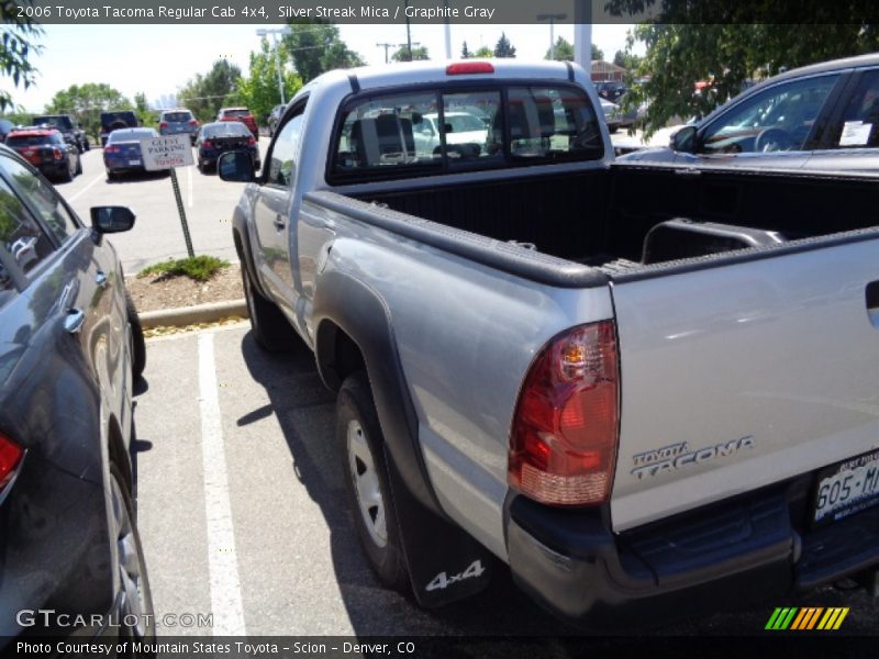 Silver Streak Mica / Graphite Gray 2006 Toyota Tacoma Regular Cab 4x4