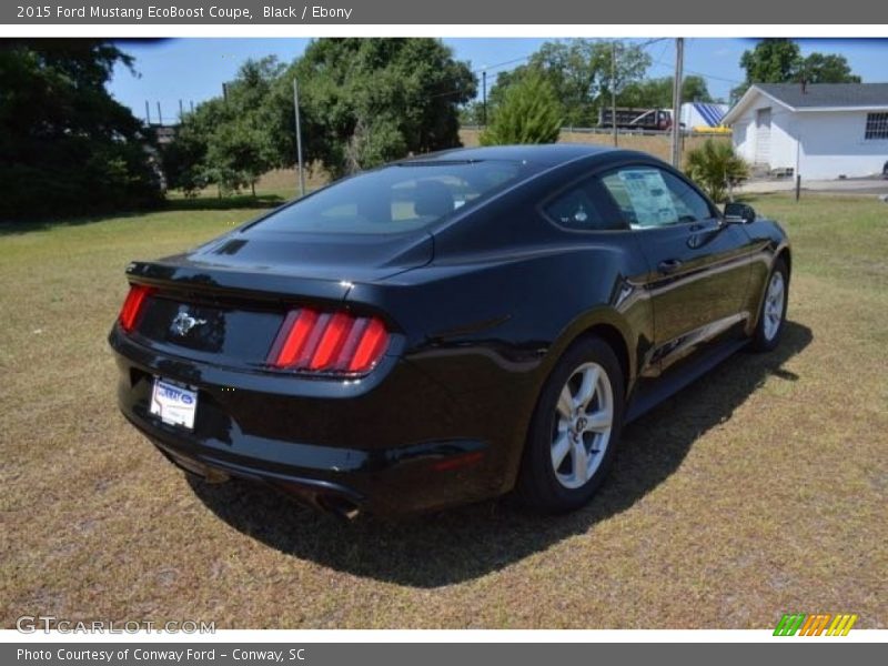 Black / Ebony 2015 Ford Mustang EcoBoost Coupe