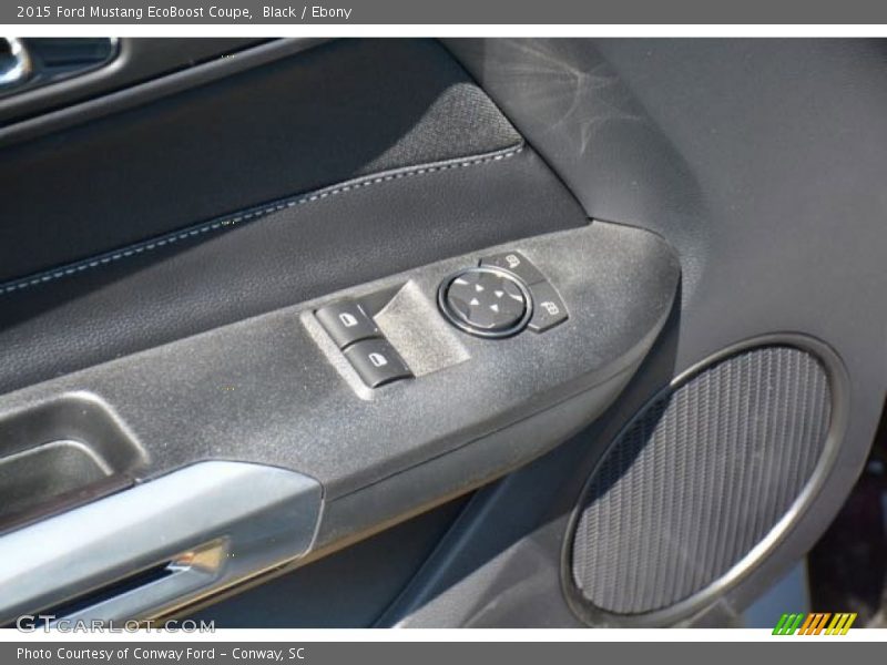 Black / Ebony 2015 Ford Mustang EcoBoost Coupe