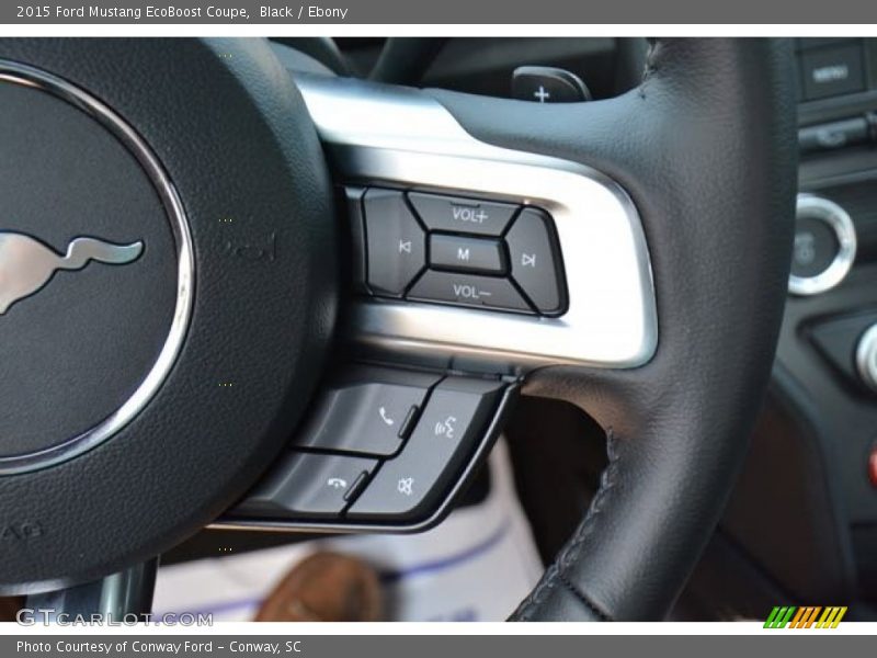 Black / Ebony 2015 Ford Mustang EcoBoost Coupe