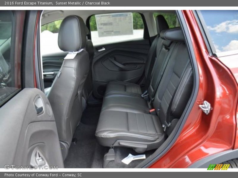 Rear Seat of 2016 Escape Titanium