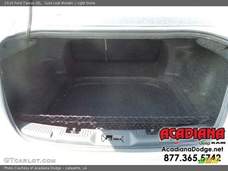 Gold Leaf Metallic / Light Stone 2010 Ford Taurus SEL