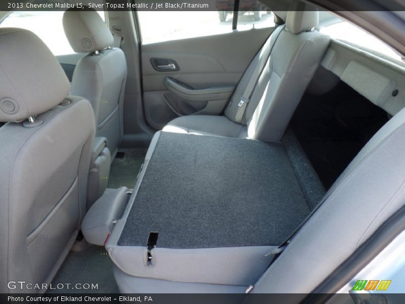 Silver Topaz Metallic / Jet Black/Titanium 2013 Chevrolet Malibu LS