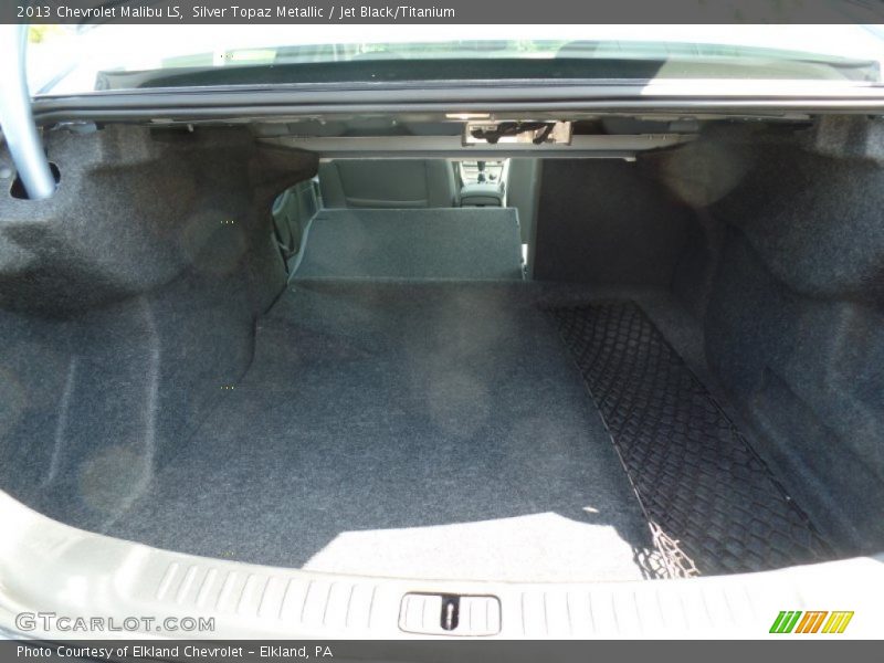 Silver Topaz Metallic / Jet Black/Titanium 2013 Chevrolet Malibu LS