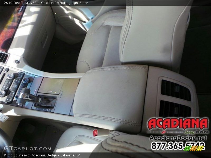 Gold Leaf Metallic / Light Stone 2010 Ford Taurus SEL