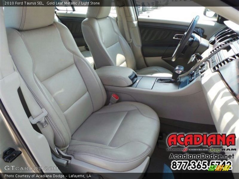 Gold Leaf Metallic / Light Stone 2010 Ford Taurus SEL