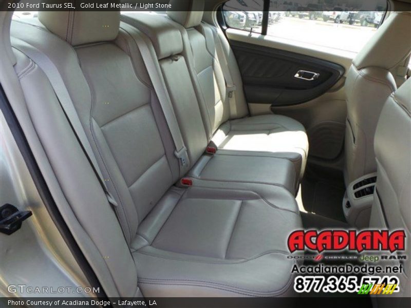 Gold Leaf Metallic / Light Stone 2010 Ford Taurus SEL