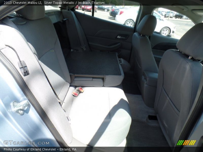 Silver Topaz Metallic / Jet Black/Titanium 2013 Chevrolet Malibu LS