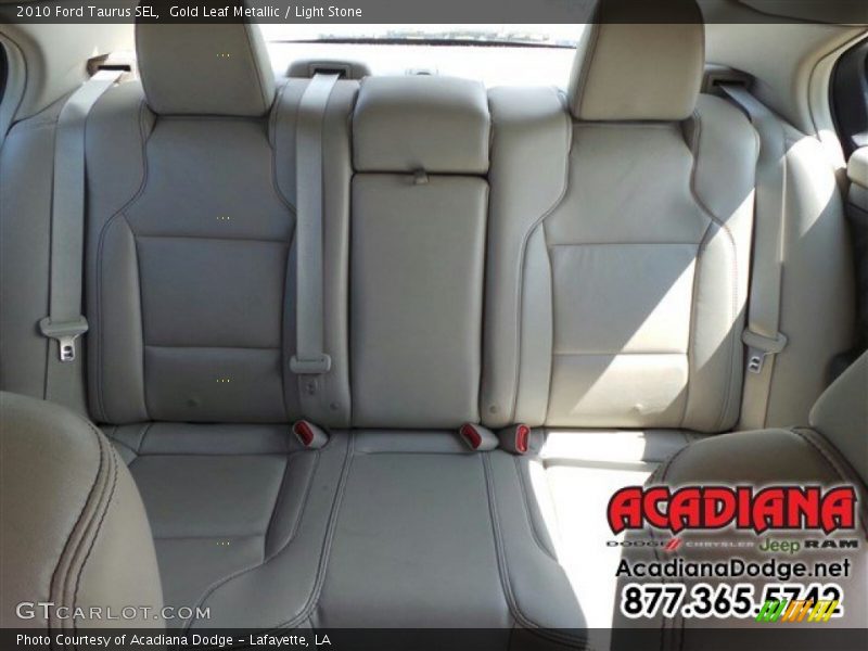 Gold Leaf Metallic / Light Stone 2010 Ford Taurus SEL