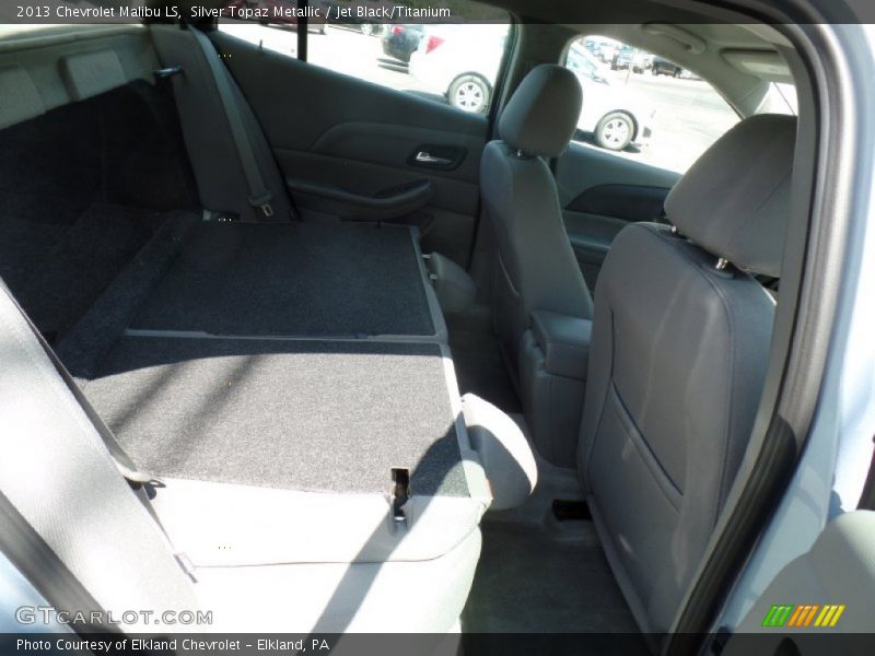 Silver Topaz Metallic / Jet Black/Titanium 2013 Chevrolet Malibu LS