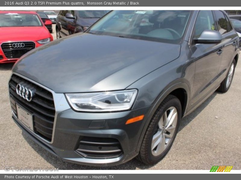 Monsoon Gray Metallic / Black 2016 Audi Q3 2.0 TSFI Premium Plus quattro