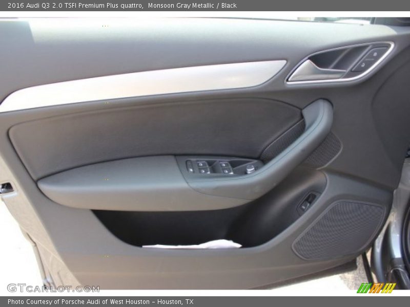 Monsoon Gray Metallic / Black 2016 Audi Q3 2.0 TSFI Premium Plus quattro