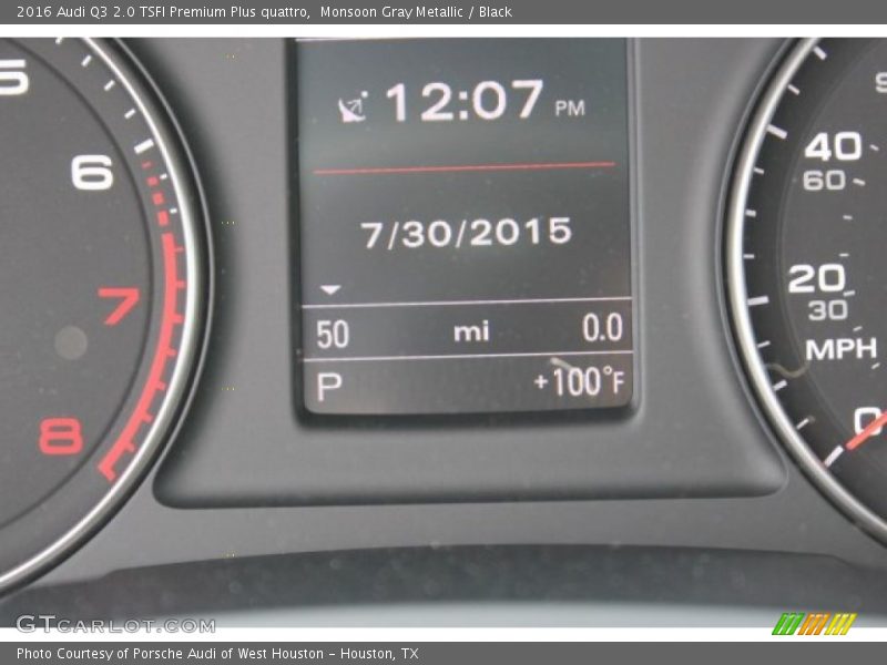 Monsoon Gray Metallic / Black 2016 Audi Q3 2.0 TSFI Premium Plus quattro