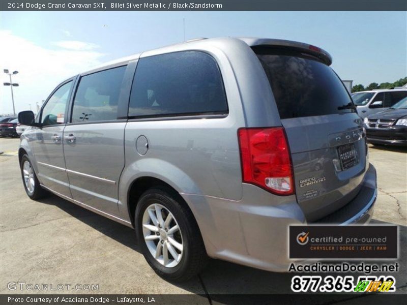 Billet Silver Metallic / Black/Sandstorm 2014 Dodge Grand Caravan SXT