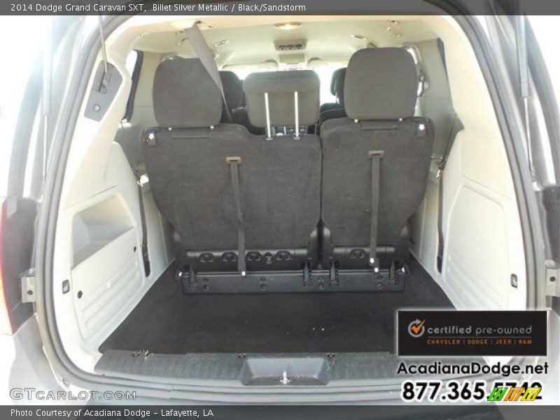 Billet Silver Metallic / Black/Sandstorm 2014 Dodge Grand Caravan SXT