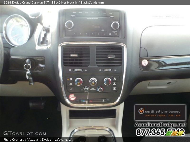 Billet Silver Metallic / Black/Sandstorm 2014 Dodge Grand Caravan SXT