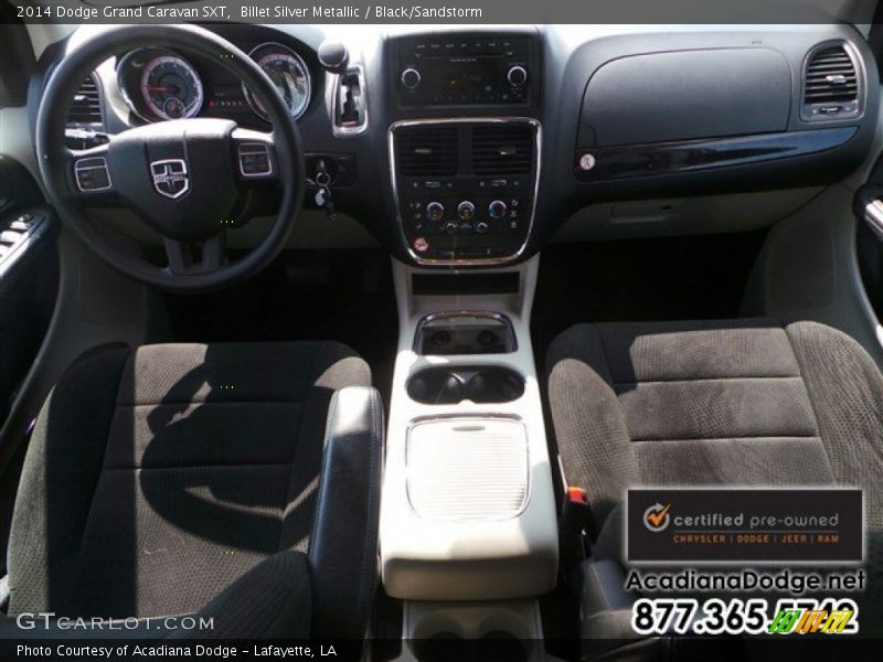 Billet Silver Metallic / Black/Sandstorm 2014 Dodge Grand Caravan SXT