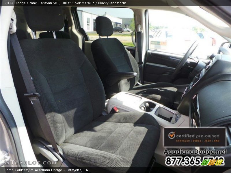Billet Silver Metallic / Black/Sandstorm 2014 Dodge Grand Caravan SXT